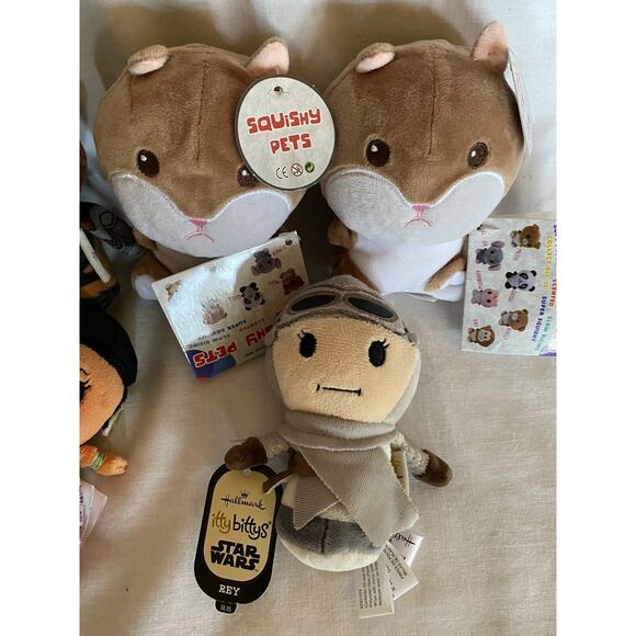 Lot 11-5 NWT Hallmark Itty Bittys 4 WO Tags, 2 New Squishy Pets Moaning Myrtl - Picture 4 of 4